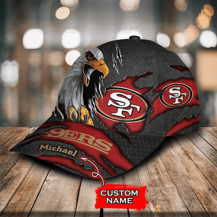 San Francisco 49ers Personalized Classic Cap BB591 - Image 2