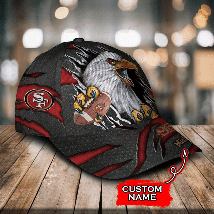 San Francisco 49ers Personalized Classic Cap BB591 - Image 3