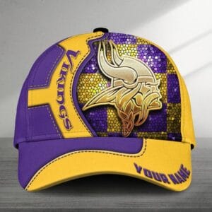 Minnesota Vikings Personalized Classic Cap BBCAP907