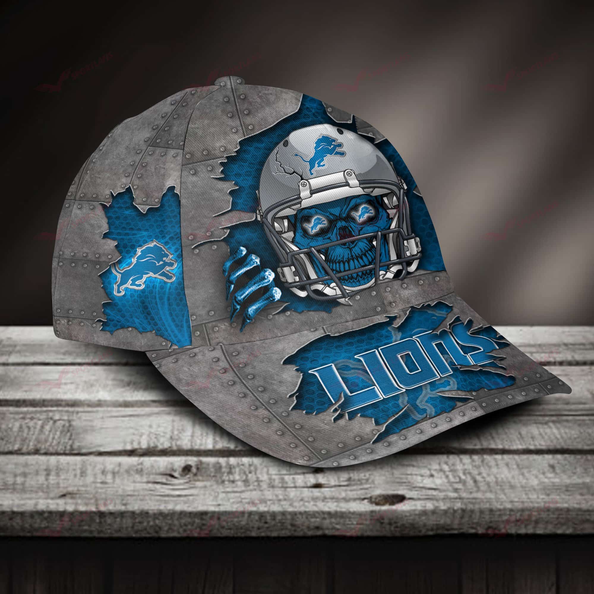 Detroit Lions Personalized Classic Cap BB638 - Image 2