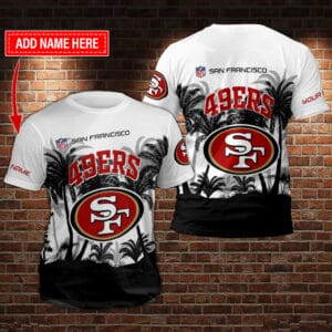San Francisco 49ers Personalized T-Shirt BG559