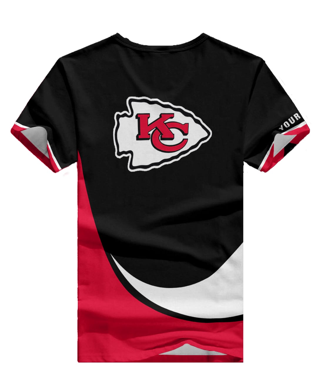 Kansas City Chiefs Personalized V-neck Women T-shirt BG949 - Image 2