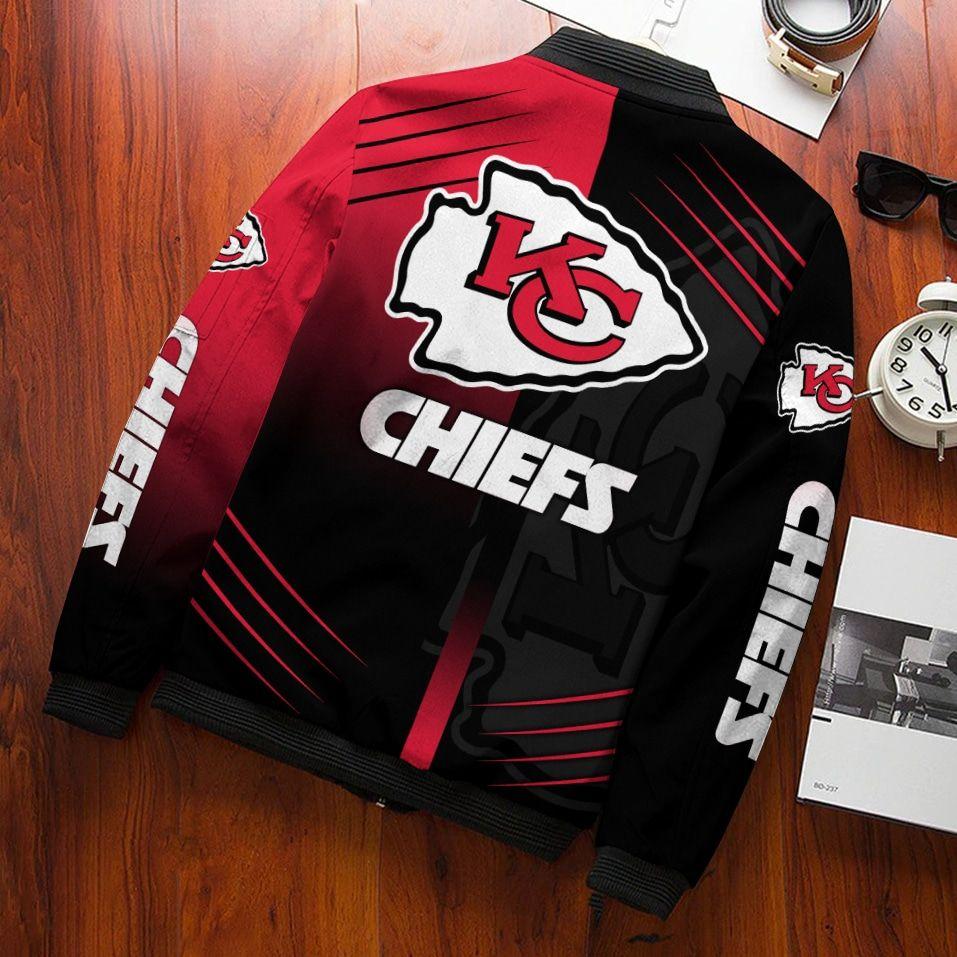 Kansas City Chiefs Bomber Jacket BG880 - Image 3