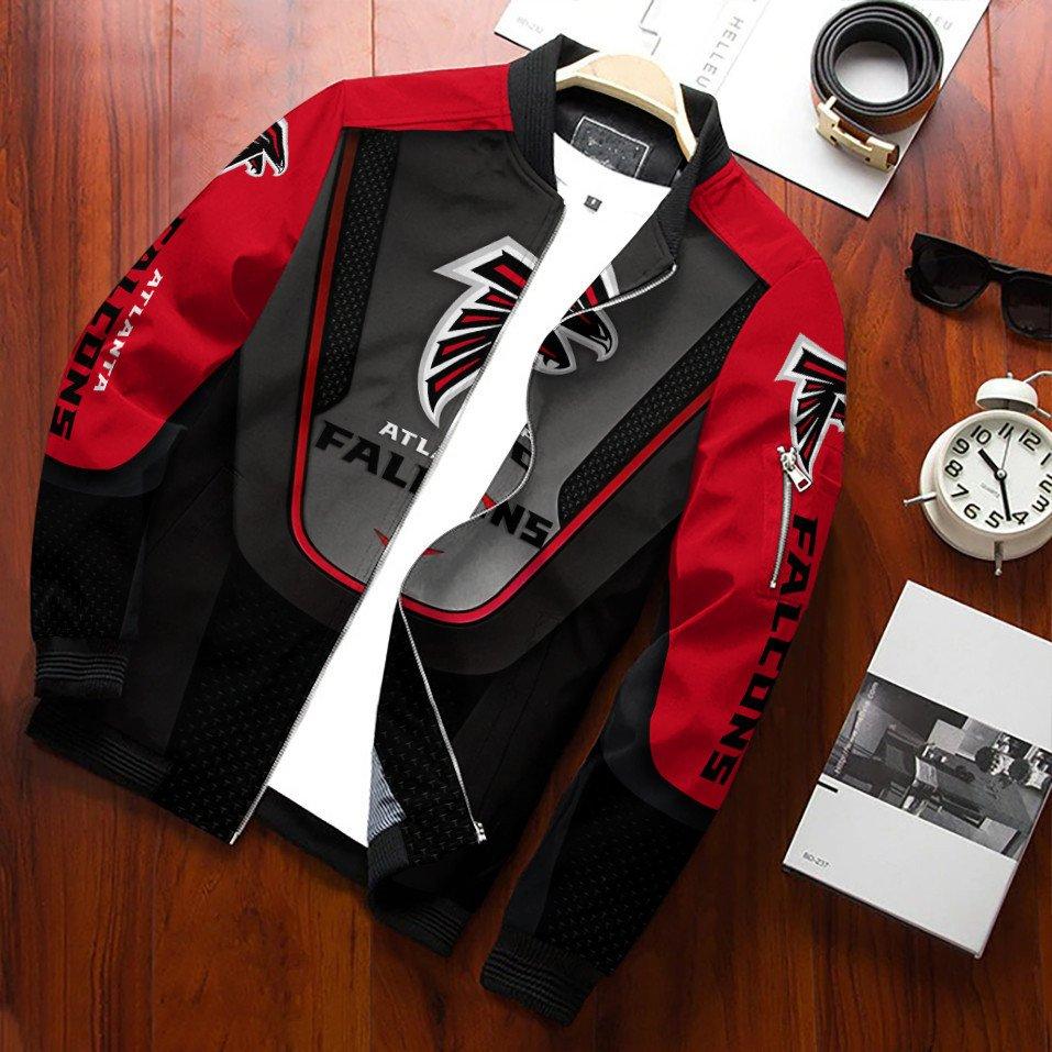 Atlanta Falcons Bomber Jacket BG218 - Image 2