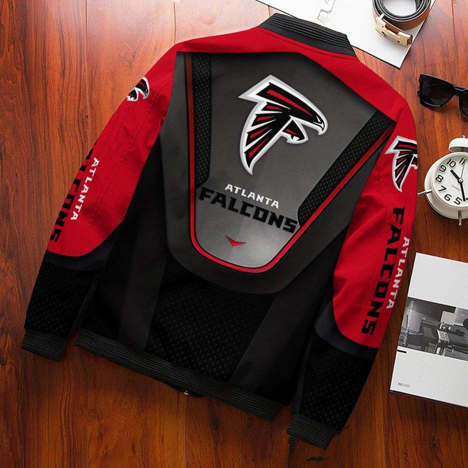 Atlanta Falcons Bomber Jacket BG218 - Image 3