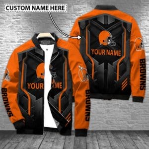 Cleveland Browns Personalized Bomber Jacket BG669
