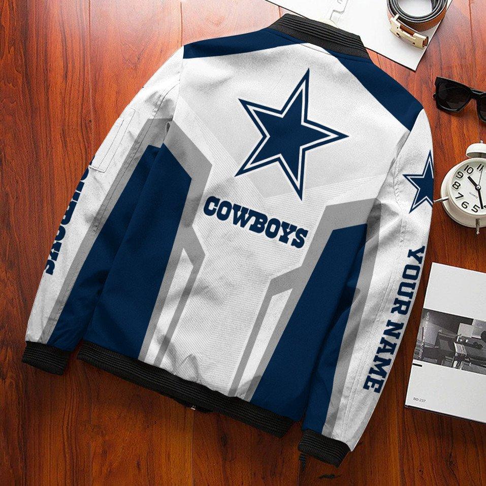 Dallas Cowboys Personalized Bomber Jacket BG658 - Image 3