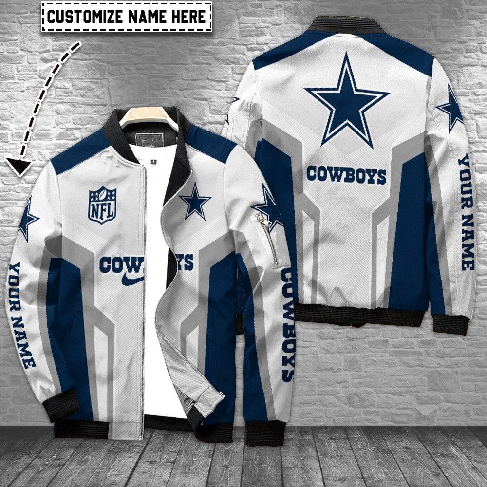 Dallas Cowboys Personalized Bomber Jacket BG658