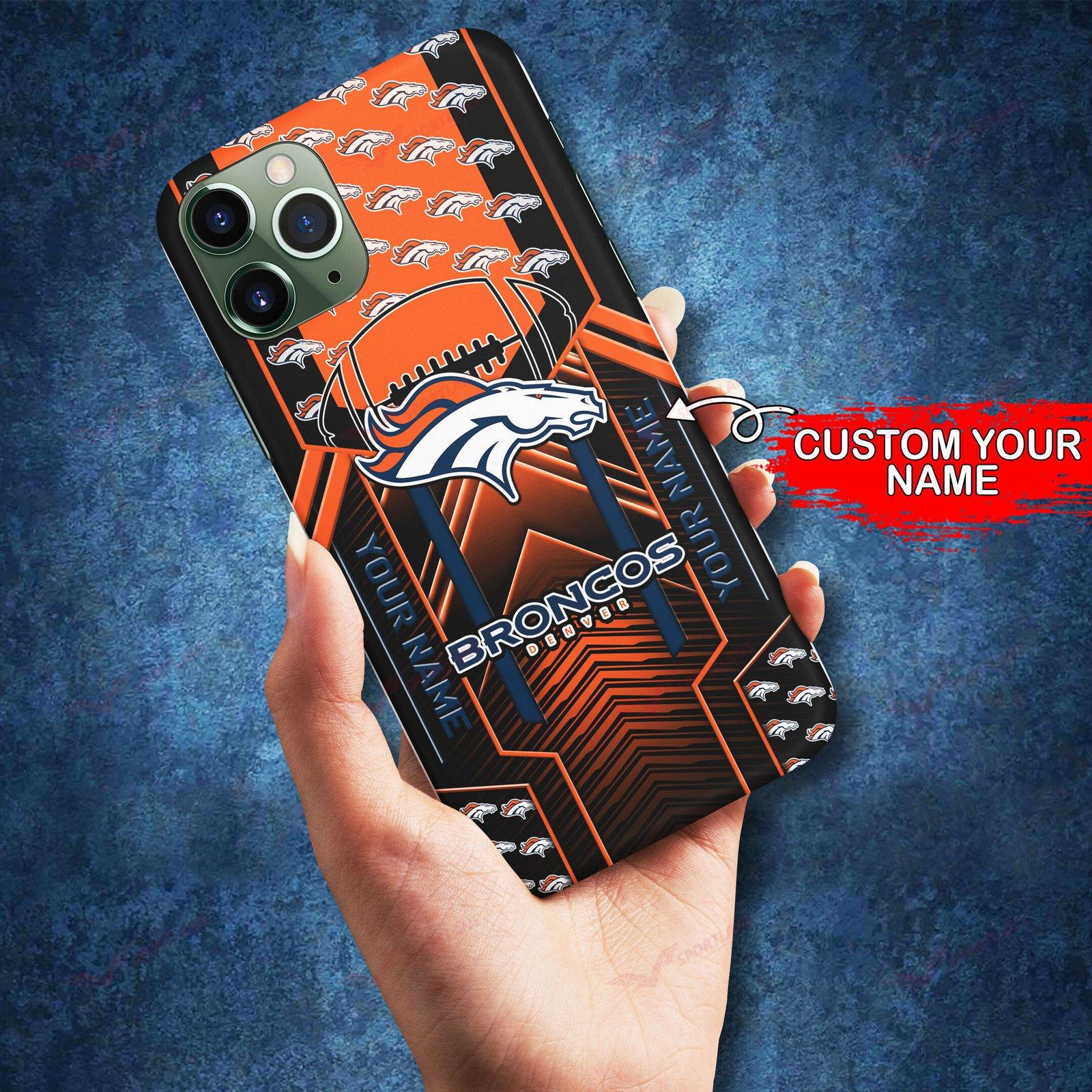 Denver Broncos Personalized Phone Case BG10