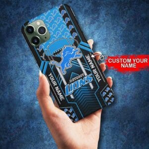 Detroit Lions Personalized Phone Case BG11