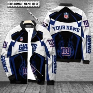 New York Giants Personalized Bomber Jacket BG666