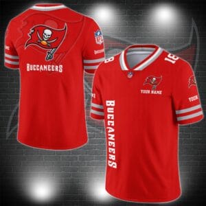 Tampa Bay Buccaneers Personalized V-neck Football Jersey Sport Gifts For Fan AZCVFJ005