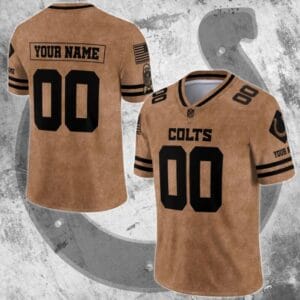 Indianapolis Colts Personalized V-neck Football Jersey Sport Gifts For Fan AZCVFJ078