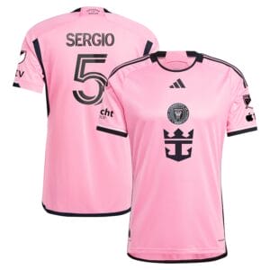 Sergio Busquets Inter Miami CF 2024 2getherness Player Jersey Pink