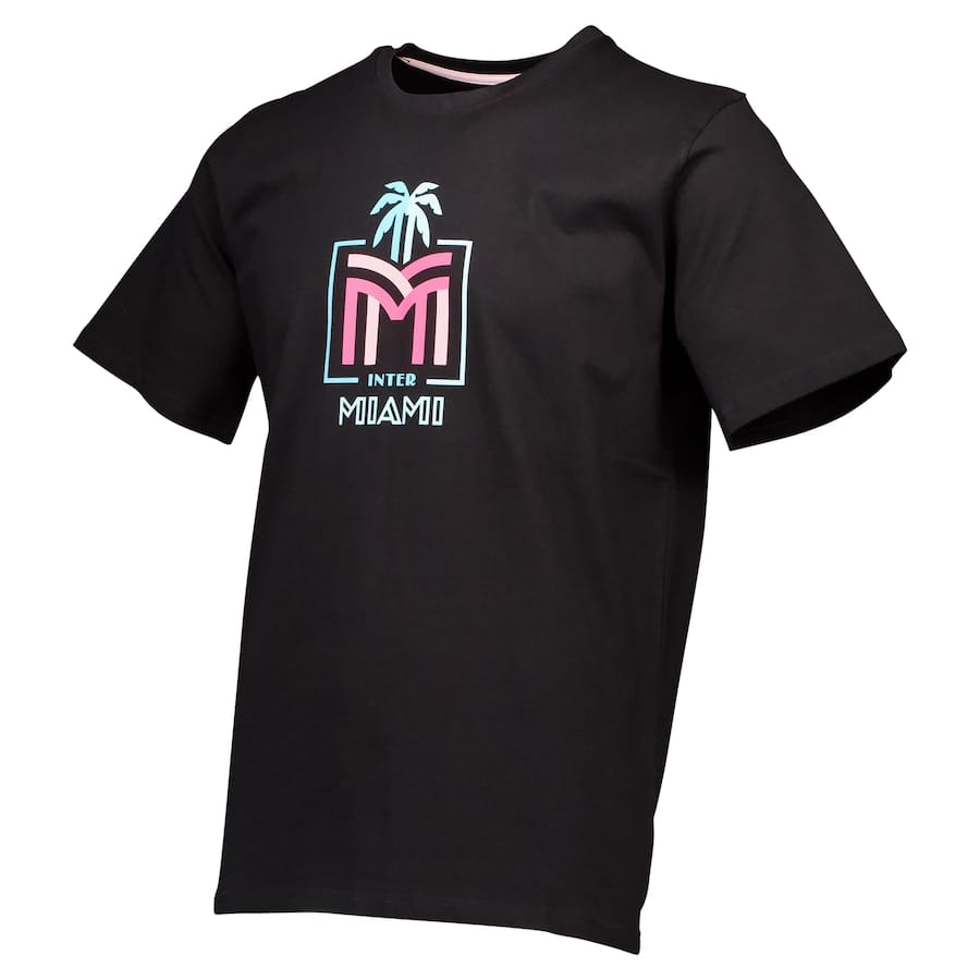 Inter Miami CF Quintessential Heavyweight Relaxed T-Shirt Black - Image 2
