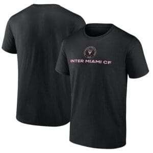 Inter Miami CF Fanatics Shielded Logo T-Shirt Black