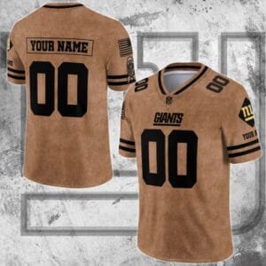 New York Giants Personalized V-neck Football Jersey Sport Gifts For Fan AZCVFJ088