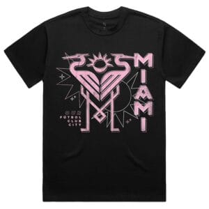 Inter Miami CF Peace Collective Unisex Vintage T-Shirt Black