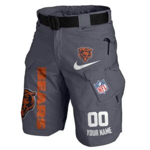 Chicago Bears Limited Edition Front Pockets Men Shorts - Belt Not Included AMCFPMS000111