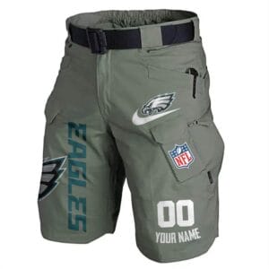 Philadelphia Eagles Limited Edition Front Pockets Men Shorts - Belt Not Included AMCFPMS000093