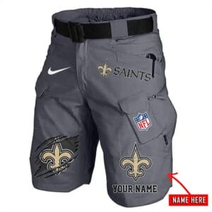 New Orleans Saints Limited Edition Front Pockets Men Shorts - Belt Not Included AMCFPMS000080