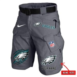 Philadelphia Eagles Limited Edition Front Pockets Men Shorts - Belt Not Included AMCFPMS000144
