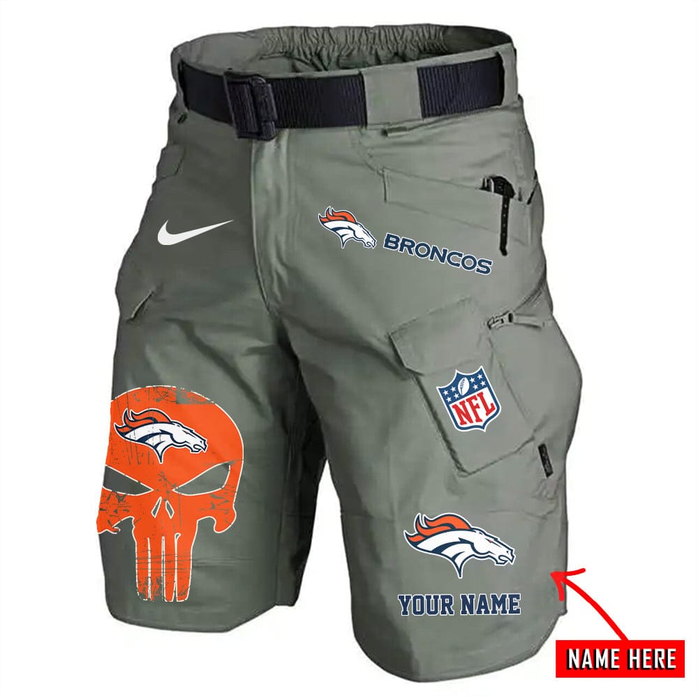 Denver Broncos Limited Edition Front Pockets Men Shorts - Belt Not Included AMCFPMS000083 - Image 4