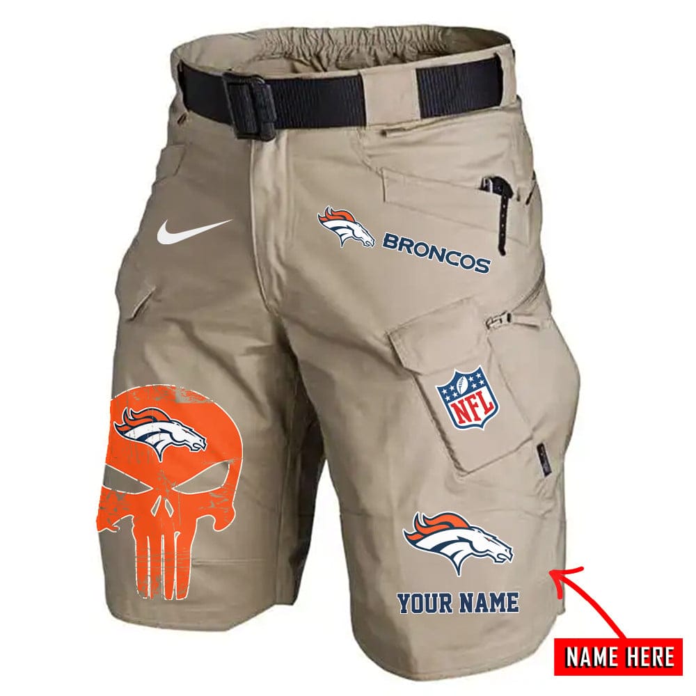 Denver Broncos Limited Edition Front Pockets Men Shorts - Belt Not Included AMCFPMS000083 - Image 3