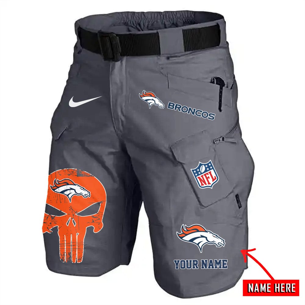 Denver Broncos Limited Edition Front Pockets Men Shorts - Belt Not Included AMCFPMS000083