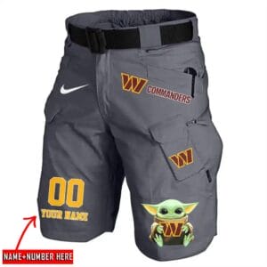 Washington Commanders Limited Edition Front Pockets Men Shorts - Belt Not Included AMCFPMS000073