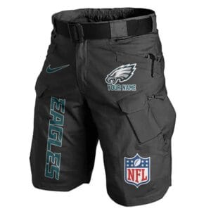 Philadelphia Eagles Limited Edition Front Pockets Men Shorts - Belt Not Included AMCFPMS000025