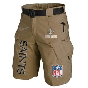 New Orleans Saints Limited Edition Front Pockets Men Shorts - Belt Not Included AMCFPMS000023