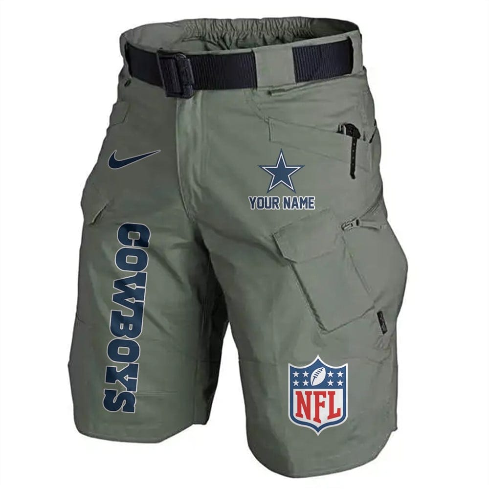 Dallas Cowboys Limited Edition Front Pockets Men Shorts - Belt Not Included AMCFPMS000034 - Image 3