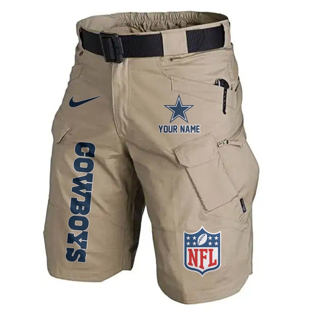 Dallas Cowboys Limited Edition Front Pockets Men Shorts - Belt Not Included AMCFPMS000034 - Image 2