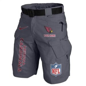 Arizona Cardinals Limited Edition Front Pockets Men Shorts - Belt Not Included AMCFPMS000057