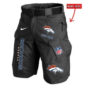 Denver Broncos Limited Edition Front Pockets Men Shorts - Belt Not Included AMCFPMS000158