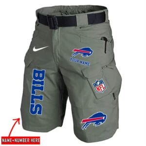 Buffalo Bills Limited Edition Front Pockets Men Shorts - Belt Not Included AMCFPMS000031