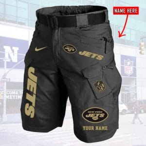 New York Jets Limited Edition Front Pockets Men Shorts - Belt Not Included AMCFPMS000021