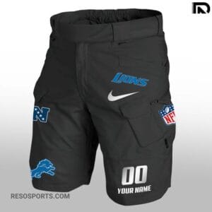 Detroit Lions Limited Edition Front Pockets Men Shorts AMCFPMS000119