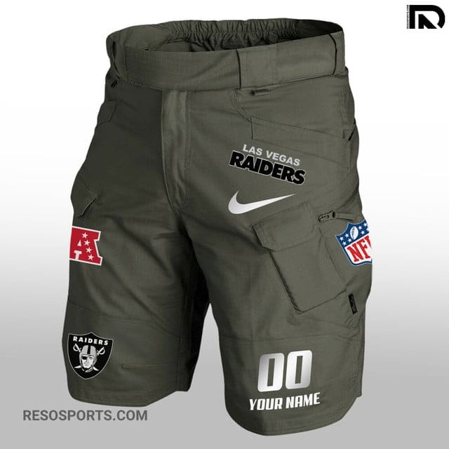 Las Vegas Raiders Limited Edition Front Pockets Men Shorts AMCFPMS000125 - Image 2