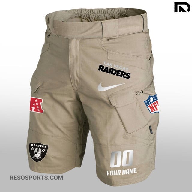 Las Vegas Raiders Limited Edition Front Pockets Men Shorts AMCFPMS000125 - Image 4