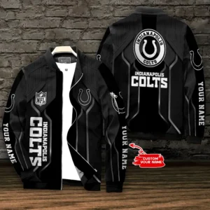 Indianapolis Colts Personalized Bomber Jacket AZCBJ053