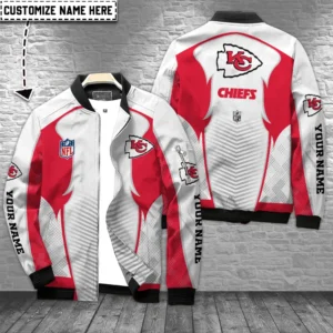 Kansas City Chiefs Personalized Bomber Jacket AZCBJ081