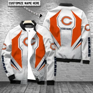 Chicago Bears Personalized Bomber Jacket AZCBJ092