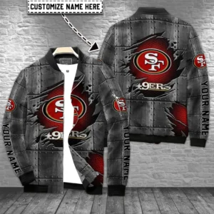 San Francisco 49ers Personalized Bomber Jacket AZCBJ183