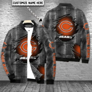 Chicago Bears Personalized Bomber Jacket AZCBJ184