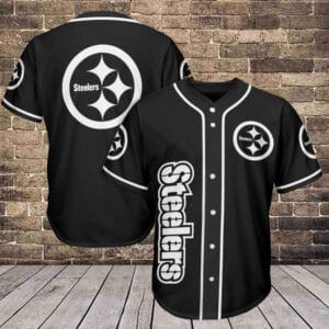 Pittsburgh Steelers Baseball Jersey AZCBJS079