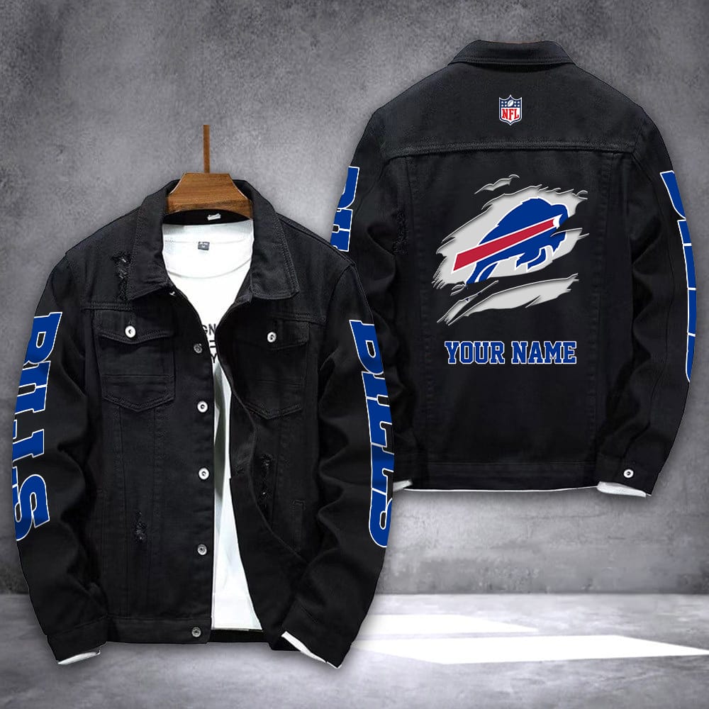 Buffalo Bills Personalized New Denim Jacket DJ00012 - Image 2