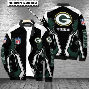 Green Bay Packers Personalized Bomber Jacket BGBBJ972