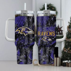 Baltimore Ravens 40oz Stanley Tumbler AZC40OZT024
